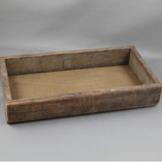 Wooden Box - Rectangular (Short) 4"x8"